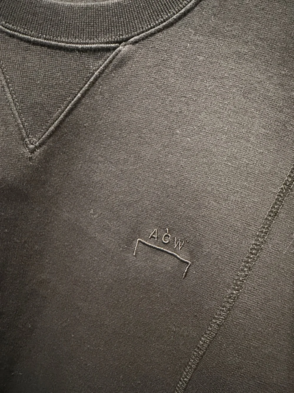ACW Men black Crewneck Sweatshirt - Picture 2 of 5